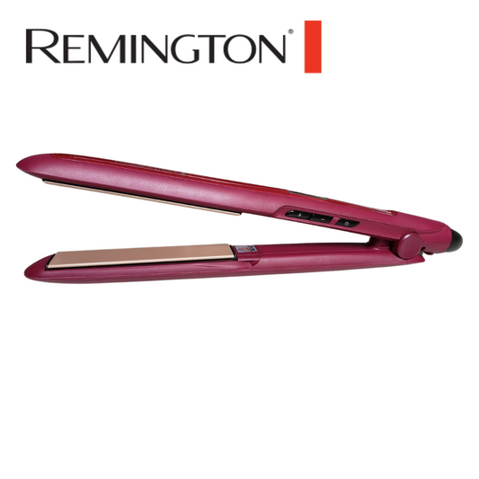 Plancha Remington Triple Infusion Keratina Macadamia Y Argan