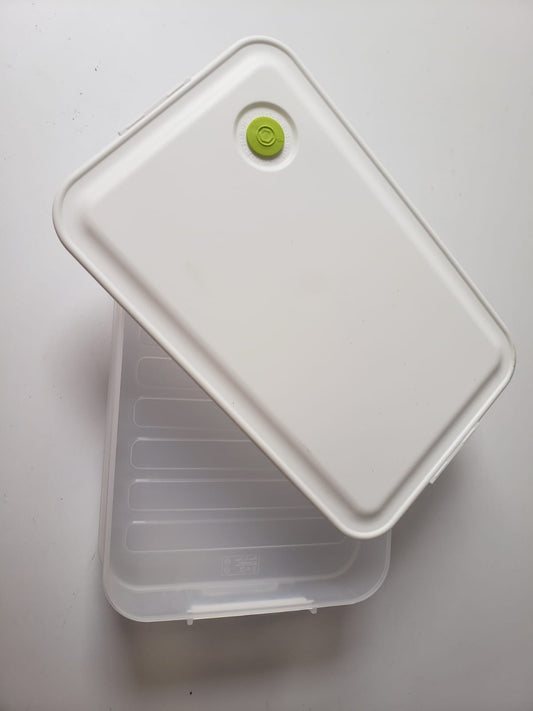 Caja Almacenadora De Alimentos Para El Congelador