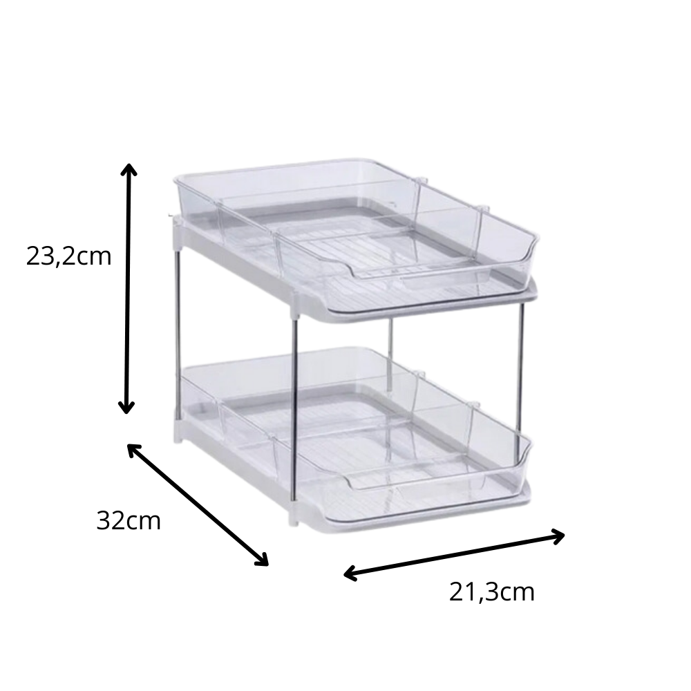 Estante de almacenamiento para almacenamiento de condimentos