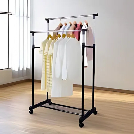 Organizador De Ropa Doble Metálico