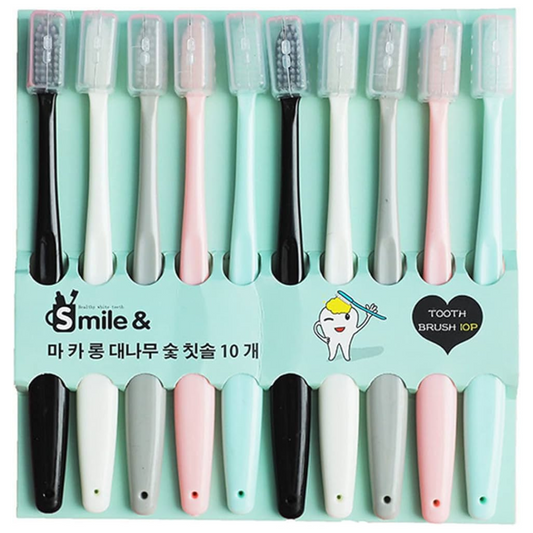 Kit x 10 Cepillos de Dientes Personal