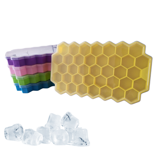 Bandeja Molde de Hielo Silicona Plastico